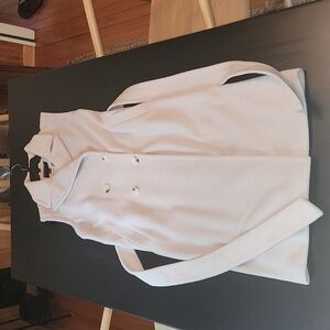 NWOT Bernardo Long Belted Vest